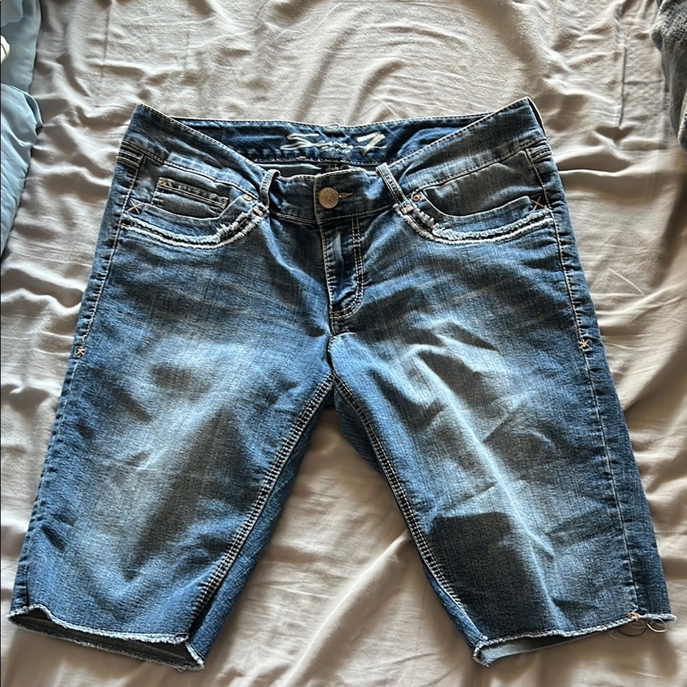 Seven7 Classic Blue Denim Jeans